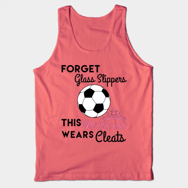 This Girl Wears Soccer Cleats Tank Top by PDan